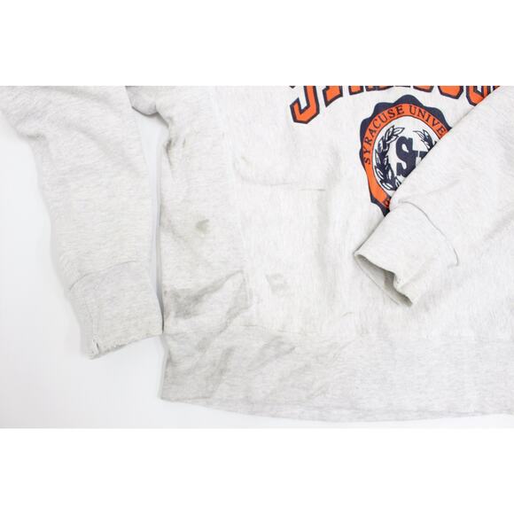 Vintage Syracuse University Orangemen Sweatshirt XL - Picture 5 of 8